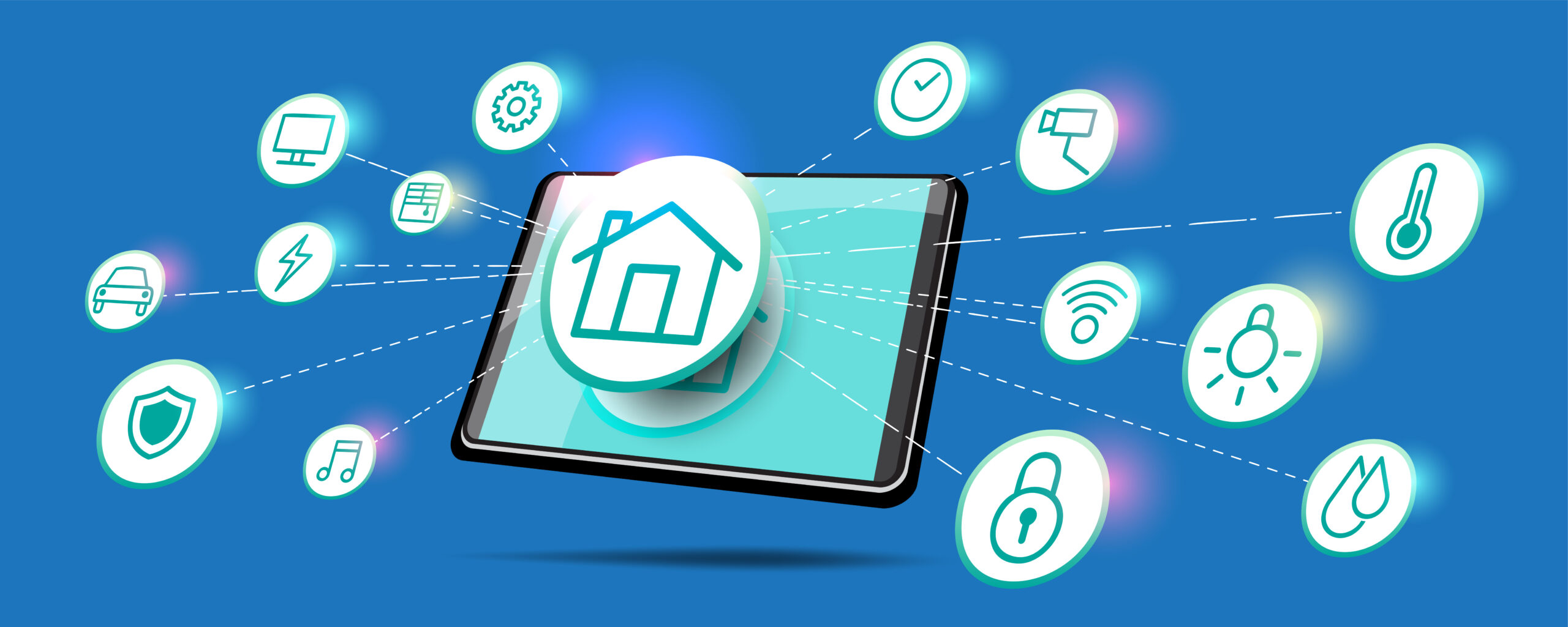 Internet of things (IoT) smart connection and control device in